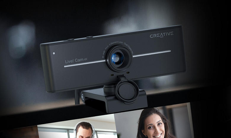 Представлена веб-камера Creative Live! Cam Sync 4K